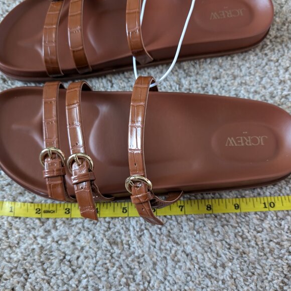 NWT J Crew Sandals, women's size 12 - Picture 4 of 7